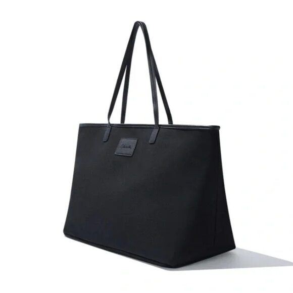 NEW Cleobella Canvas Tote Black - Picture 1 of 7
